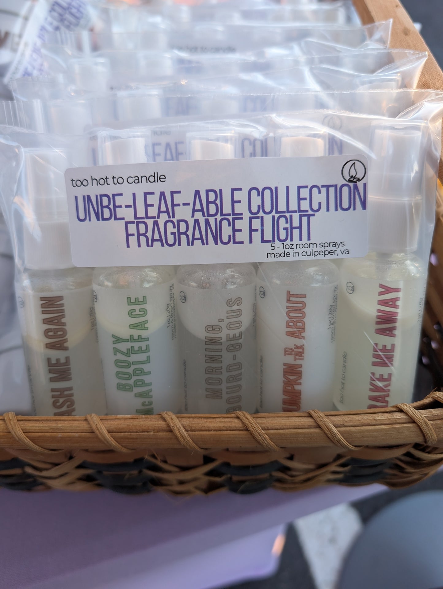 Unbe-leaf-able Fragrance Flight