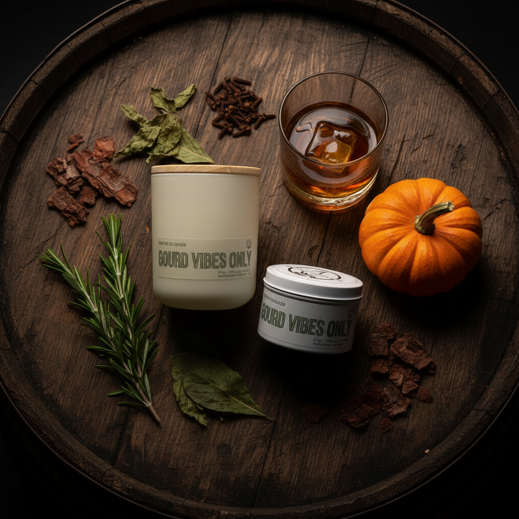 Gourd Vibes Only Styled Fall Scene