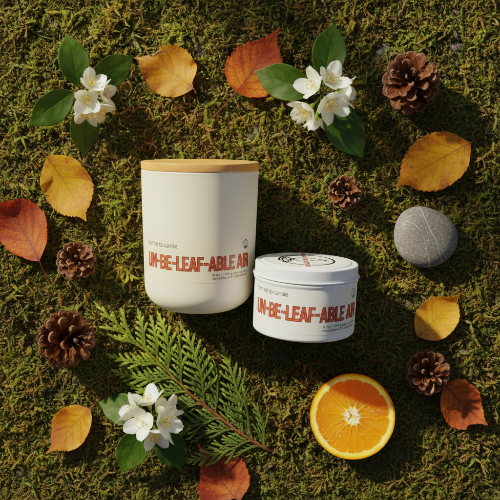 Un-be-leaf-able Air Styled Fall Scene