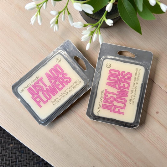 Just Add Flowers Wax Melts