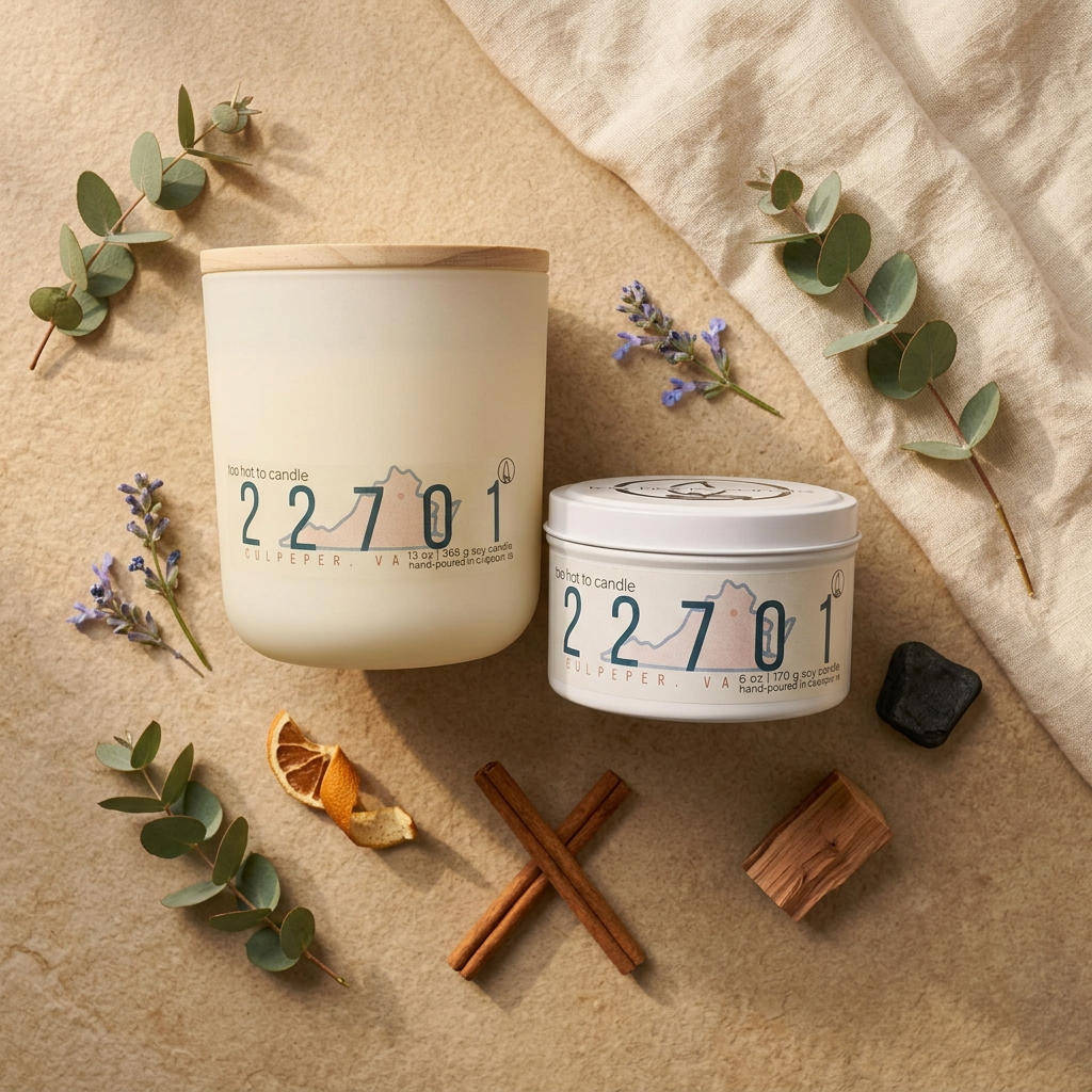 22701 scent-inspired product flat lay