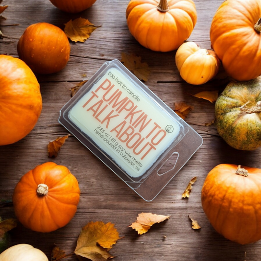 Pumpkin to Talk About Wax Melts