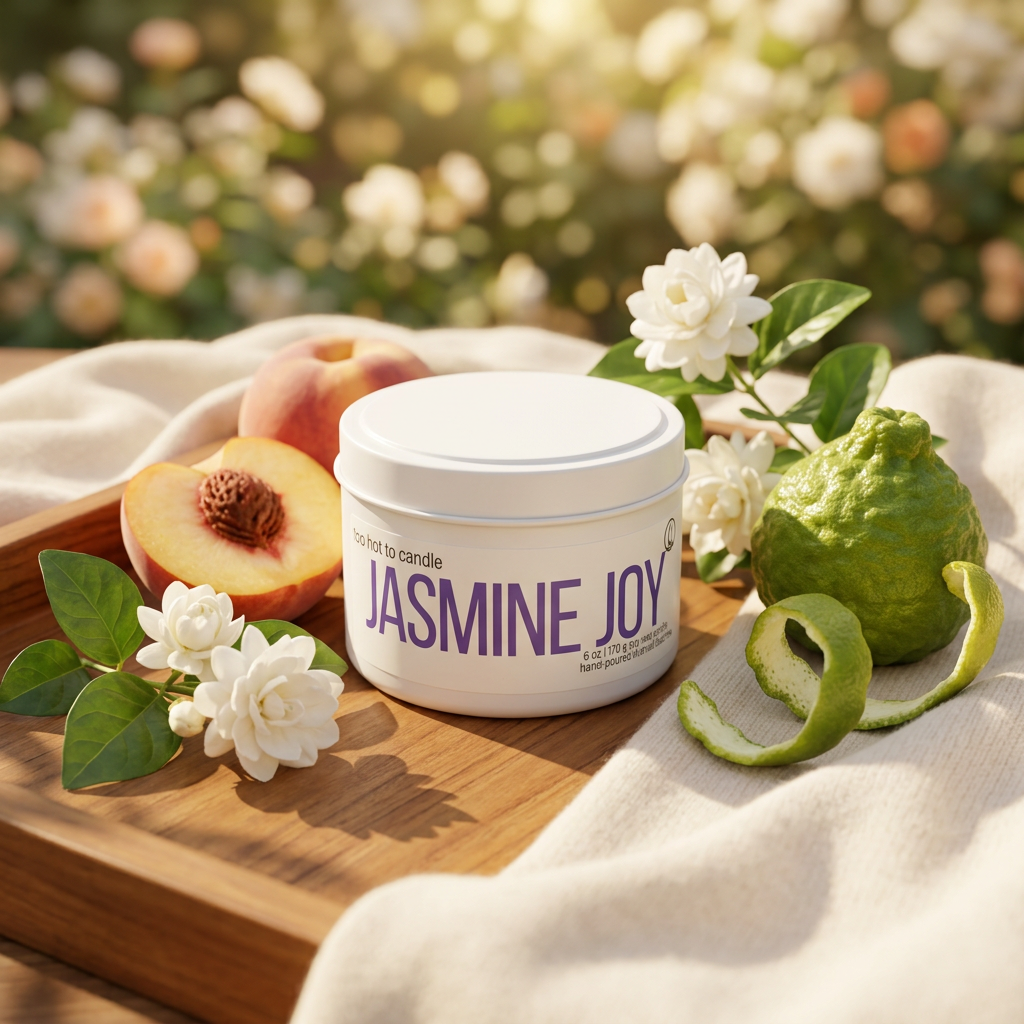 Jasmine Joy 6 oz candle
