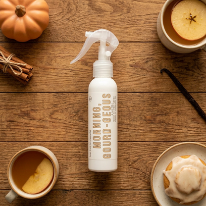 Morning, Gourd-geous Spray overhead flat lay