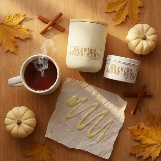 Morning Gourd-geous Styled Fall Scene
