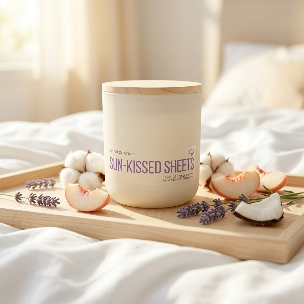 Sun-kissed Sheets 13 oz candle