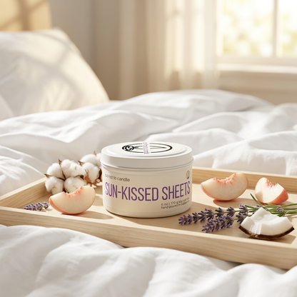 Sun-kissed Sheets 6 oz candle
